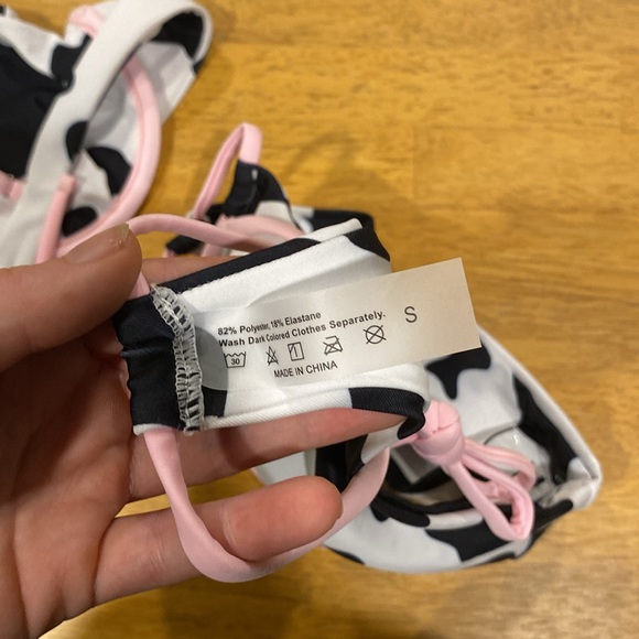 SHEIN cowprint bathing suit - Picture 1 of 6